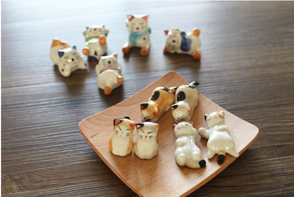 Cat chopsticks holders (a set of 5)