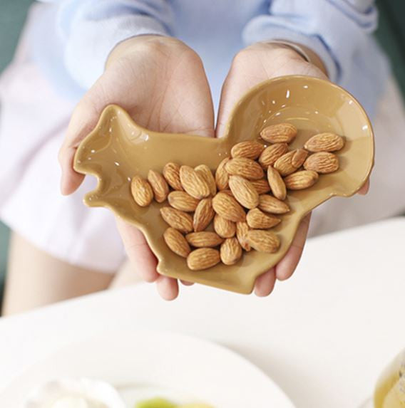 Animal snack plates